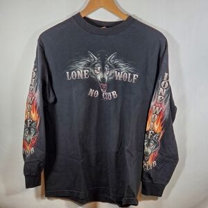 Lone Wolf No Club T Shirt 2009